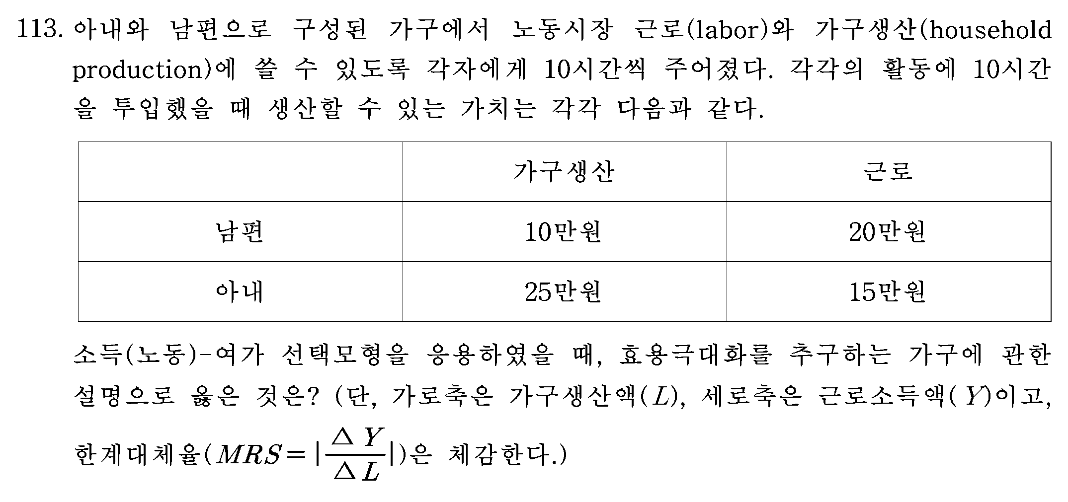 113번 문항 자료