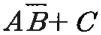 AB̅+C
